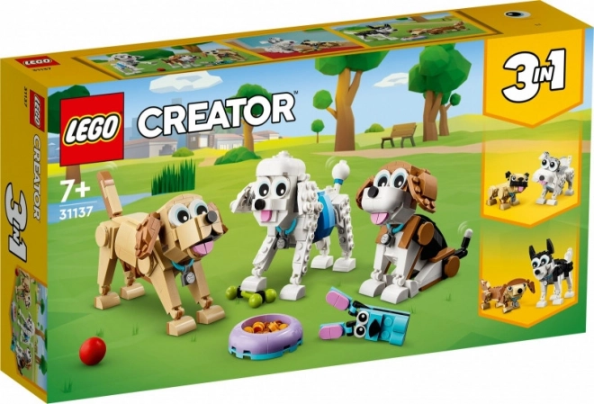 Adorabili cagnolini LEGO Creator 3 in 1