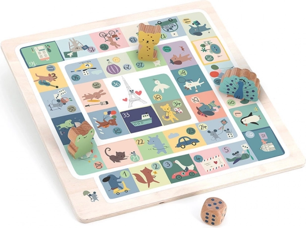 Set di giochi con animali per i più piccoli 4 in 1 Vilac