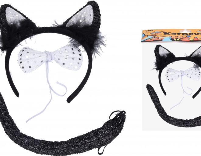 Set carnevale gatto