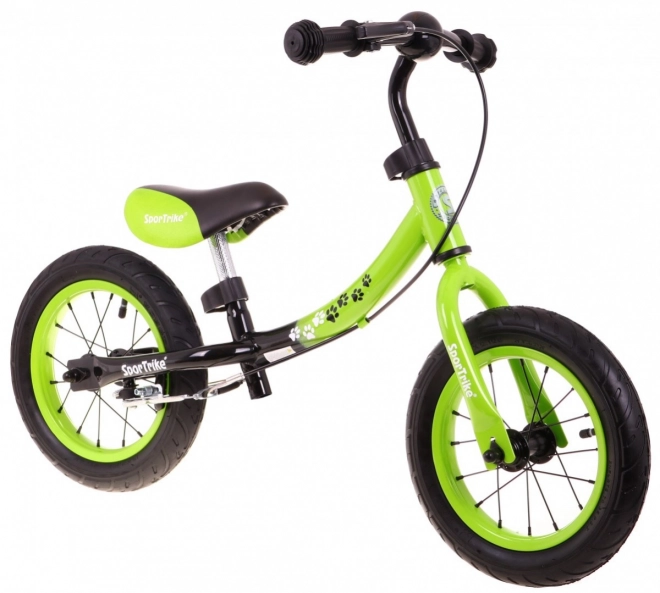 Bicicletta Senza Pedali per Bambini Boomerang SporTrike Verde