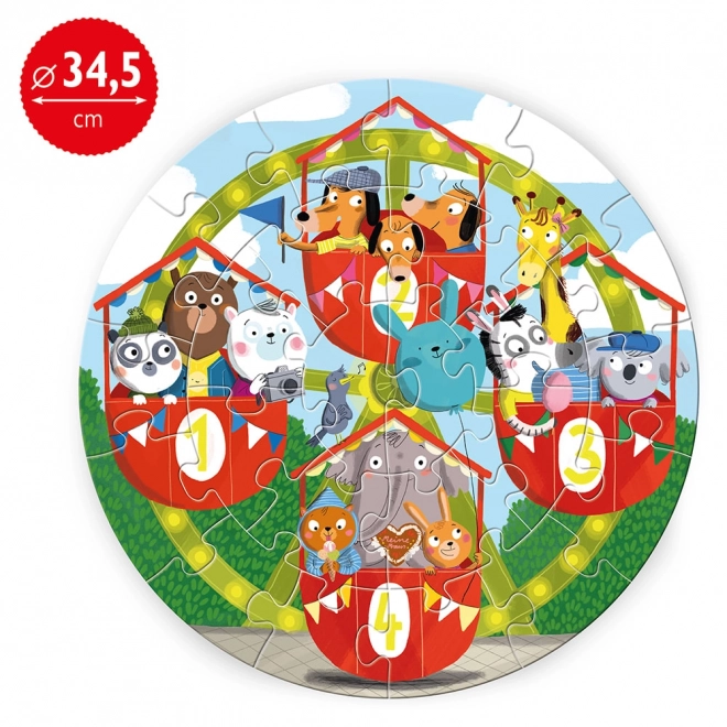 Puzzle Magellan Animali sulla Ruota Panoramica