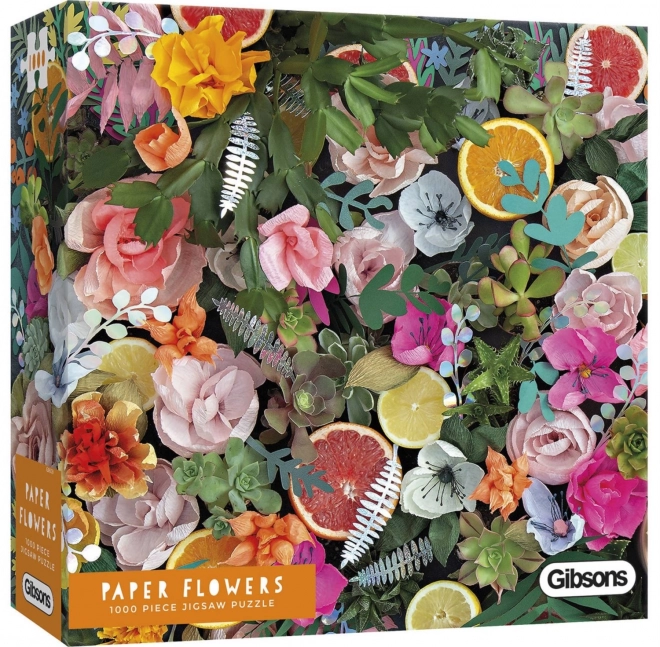 Puzzle Fiori Di Carta 1000 Pezzi