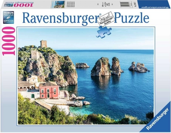 Puzzle Faraglioni di Scopello 1000 Pezzi