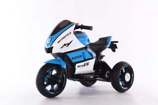 Motocicletta elettrica per bambini blu