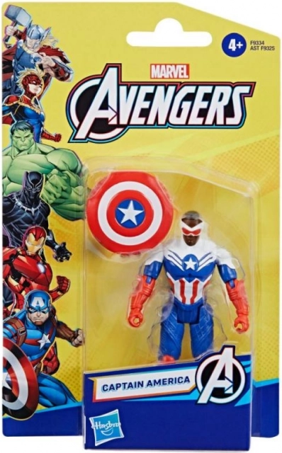 Figura Capitan America con Accessori 10 cm - Avengers