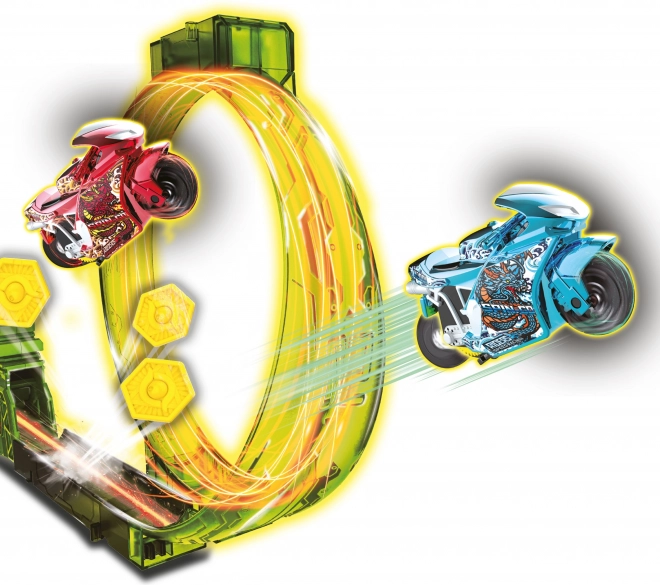 Spin and Build Basic pista con 1 moto