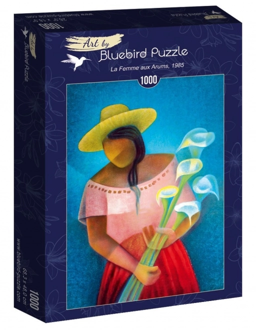 Puzzle Donna con Aroni 1000 Pezzi