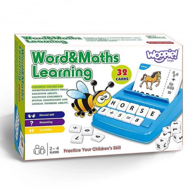 Gioco educativo per imparare inglese e matematica