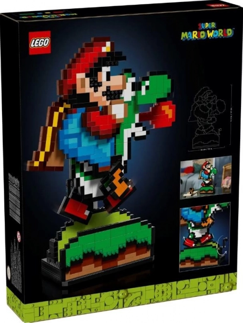 Super Mario e Yoshi - Modellino LEGO Super Mario World