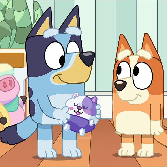 Puzzle Trefl con tema Bluey 30 pezzi
