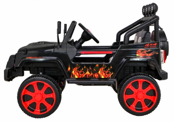 Auto fuoristrada Raptor Drifter Flames + Telecomando + Trazione 4x4 + Spazio di stivaggio + Partenza lenta + MP3 LED