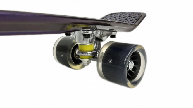 Skateboard con ruote luminose