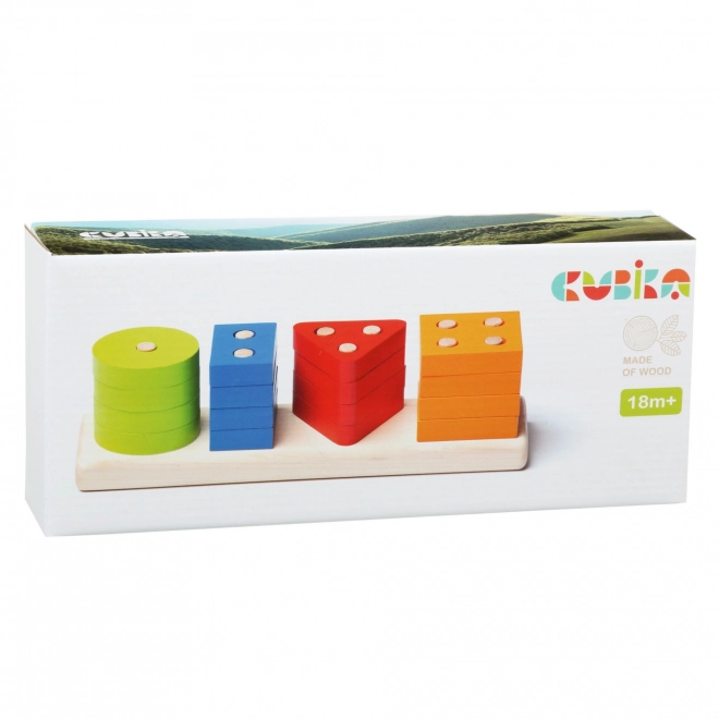 Cubika Trediamo Forme V - Puzzle in Legno