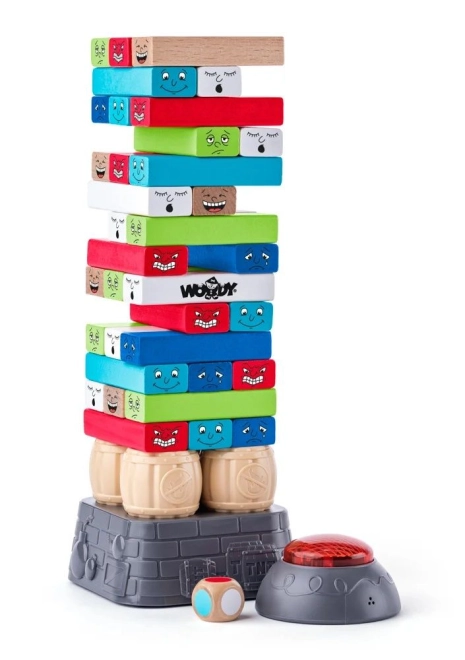 Blocchi di legno multicolori