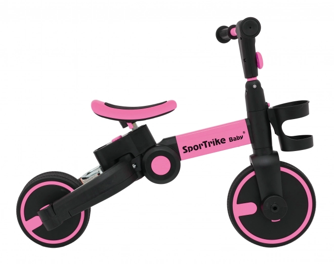 Bicicletta Happy Bike 3in1 Sportrike Rosa