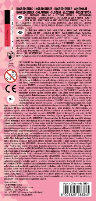 CLEMENTONI Crazy Chic Teen: trucco labbra – regina della festa