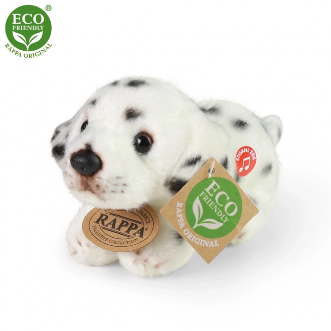 Cane di Peluche Sdraiato con Suono Eco-Friendly