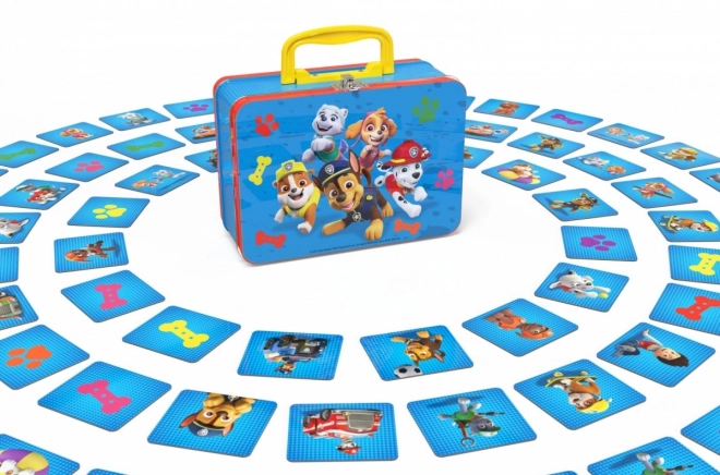 Gioco Memory dei Paw Patrol in valigetta