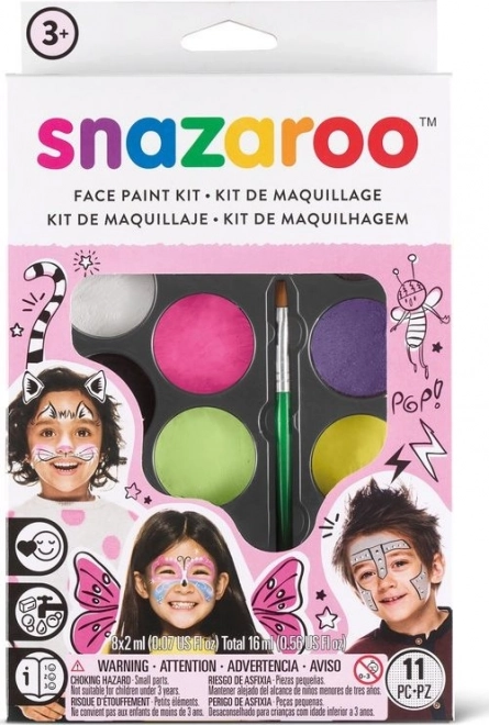 Set trucco fantasy SNAZAROO 8 colori