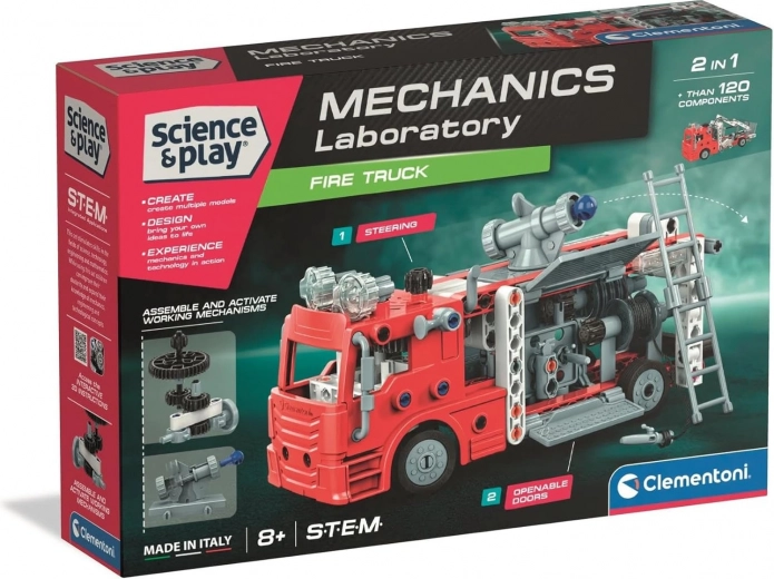 Laboratorio Meccanico – autopompa dei pompieri CLEMENTONI Science & Play