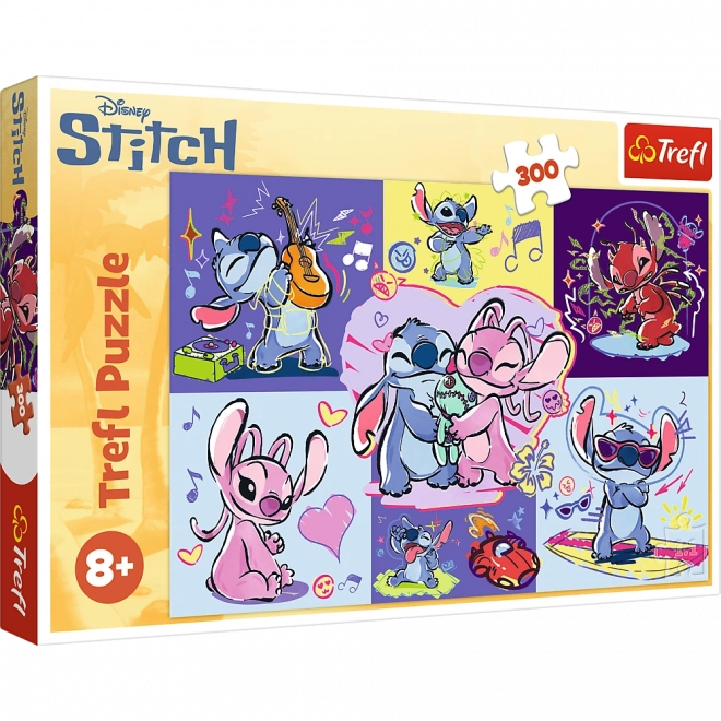 Puzzle 300 pezzi – Disney Lilo & Stitch: Stitch scatenato