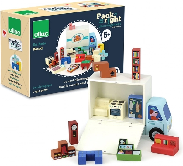 Gioco di logica in legno Vilac Carica Bene