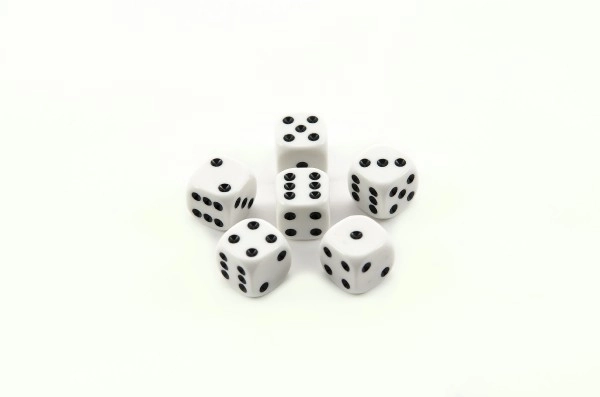 Dadi da gioco 13x13mm Set da 6