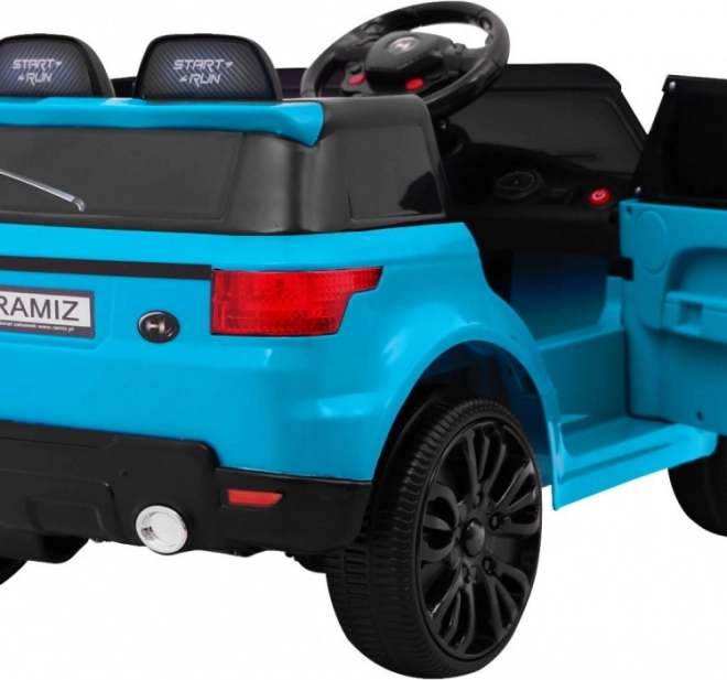 Macchinina elettrica Land Rapid Racer – Blu