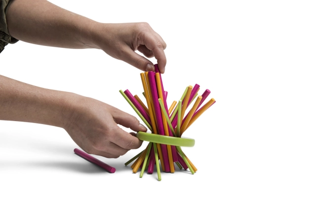 Realizzazione in legno di qualità e colori vivaci