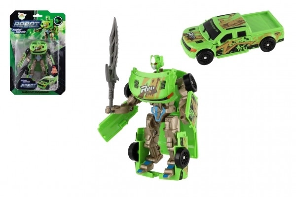 Transformers robot giocattolo verde