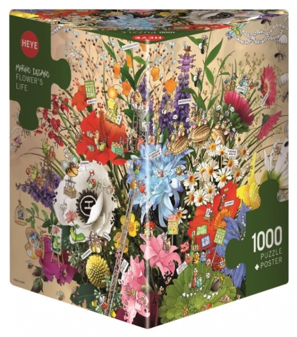 Puzzle vita dei fiori 1000 pezzi