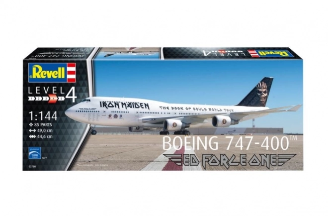 Modello di plastica Boeing 747-400 Ed Force One