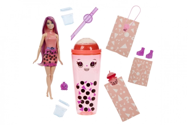 Barbie Pop Reveal Bubble Tea Mangové Koláčky