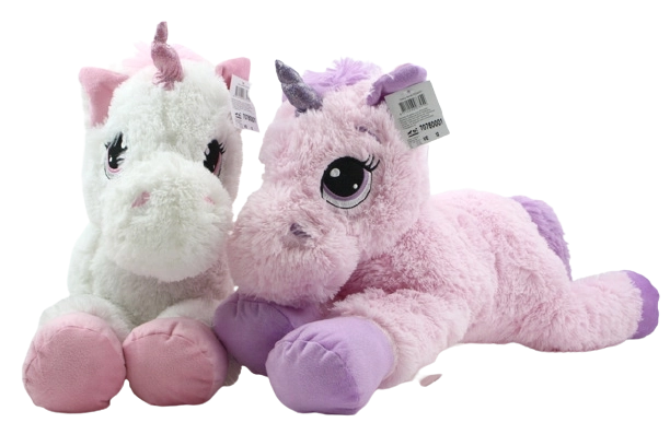 Unicorno di peluche 68 cm