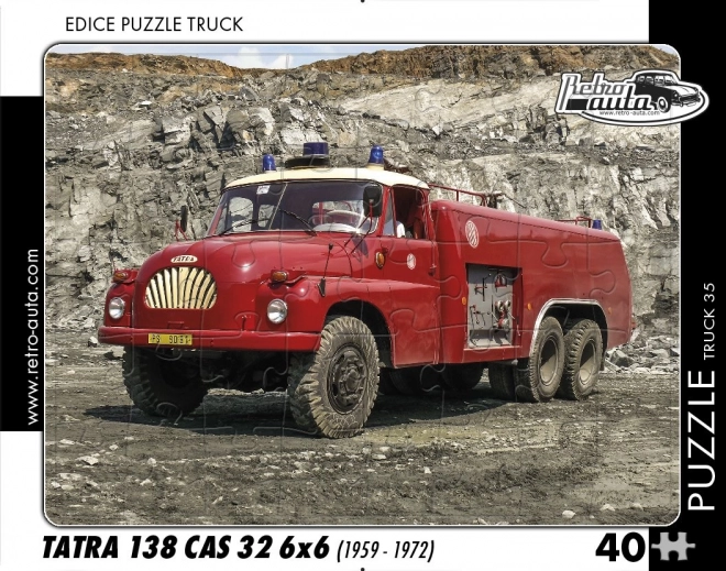 Puzzle Camion d'epoca Tatra 138 CAS 32