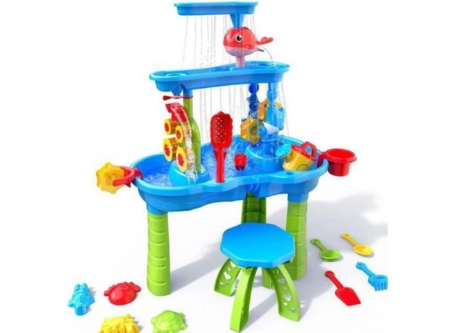 Woopie tavolo d'acqua XL divertimento con acqua e sabbia
