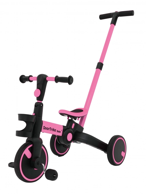 Bicicletta Happy Bike 3in1 Sportrike Rosa