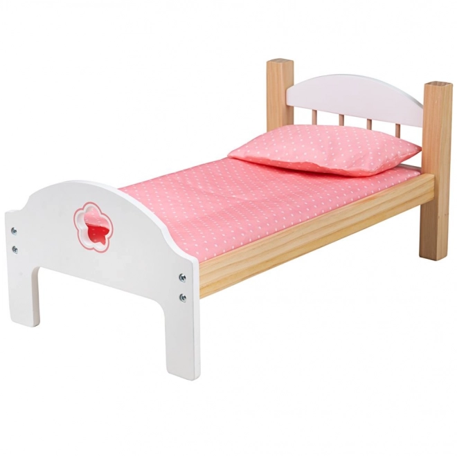 Letto in legno per bambole Bigjigs Toys