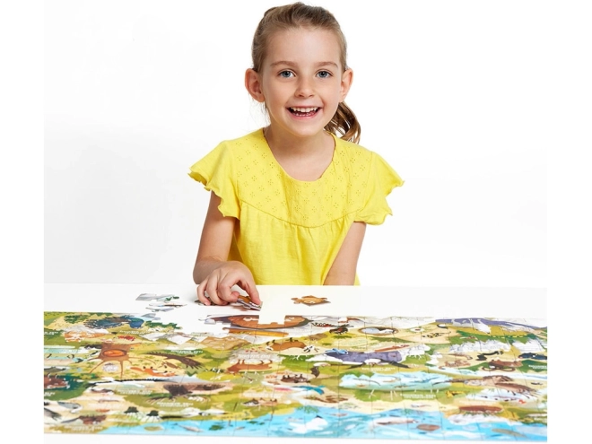 Puzzle Dzikie di CzuCzu: Parchi Nazionali 6+