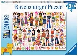 Puzzle Ravensburger Fiori e Amici 200 Pezzi