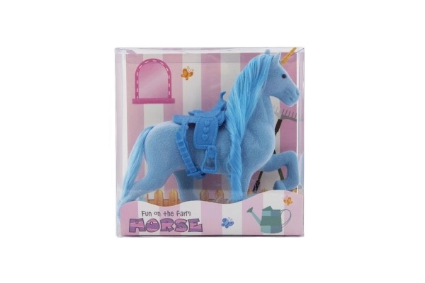 Unicorno Cavallo Con Sella 21cm