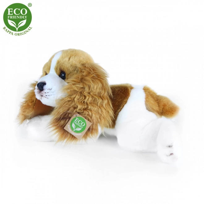 Cane di Peluche Cocker Spaniel Steso 30 cm Eco-Friendly