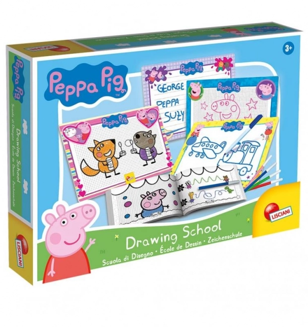Scuola di disegno con Peppa Pig