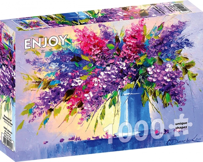Puzzle fiori profumati in vaso 1000 pezzi