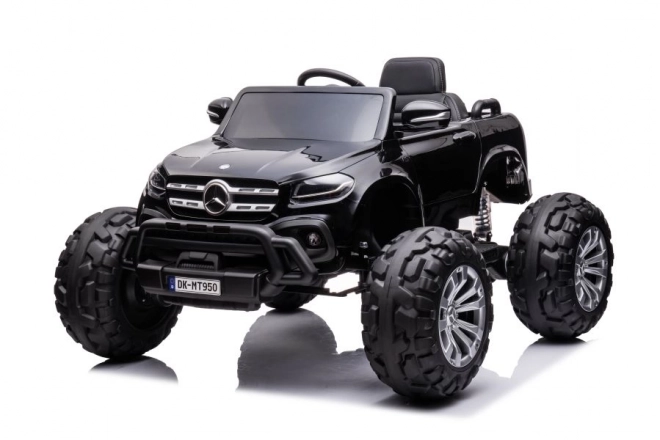 Auto elettrico per bambini Mercedes 4x4 nero