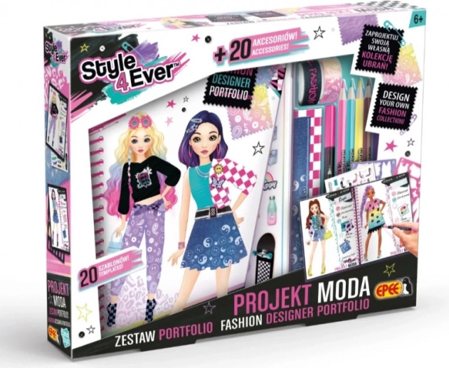 Progetto Moda Portfolio Set Creativo