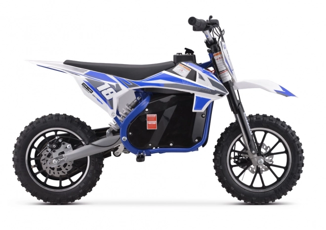 Moto Cross TRAIL KING a Batteria Blu