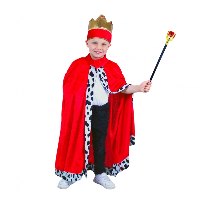 Costume per bambini mantello reale