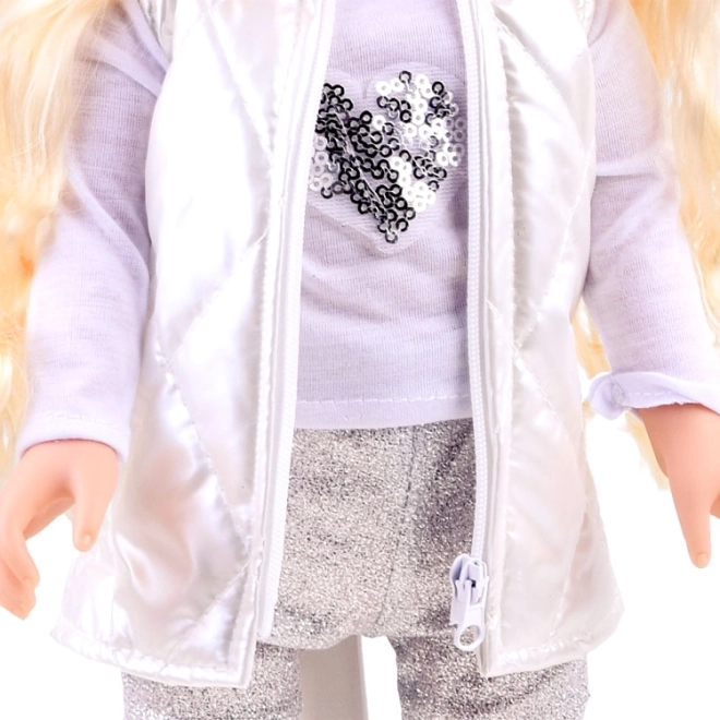 Outfit di moda scintillante