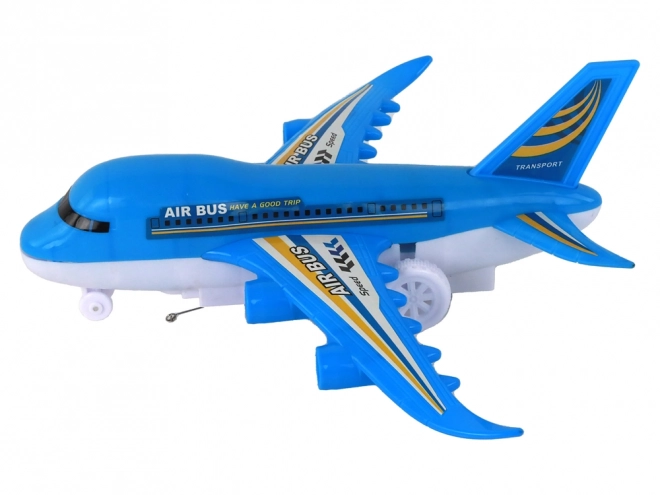 Aereo telecomandato luci blu fai-da-te
